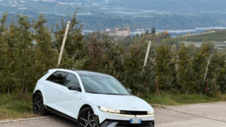 Hyundai Ioniq 5 N Line Val di Non panorama