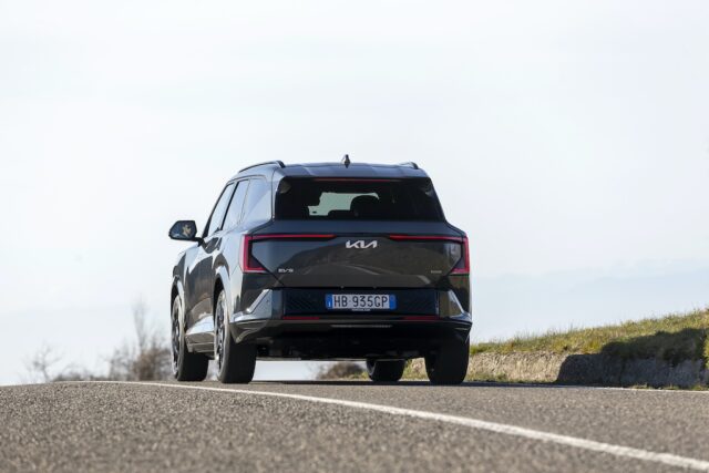Kia EV5 posteriore