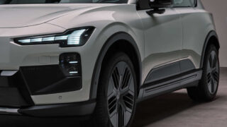 Volvo EX60 CC dettaglio lato