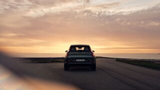 Volvo EX60 CC dietro