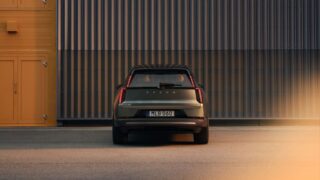 Volvo EX60 posteriore