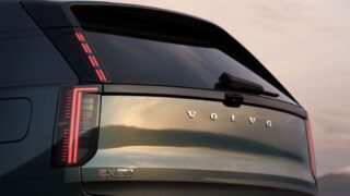 Volvo EX60 posteriore dettaglio