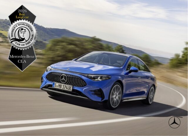 Women’s Worldwide Car of the Year 2026 Mercedes Large Car