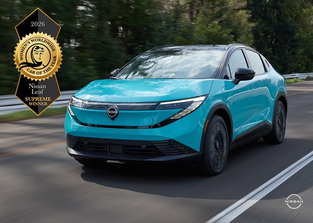 Nissan Leaf WWCOTY 2026