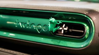 Renault Twingo E-Tech Milano Design Week frog