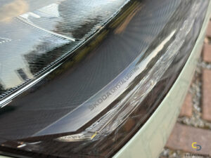 Skoda Fabia Green Flow dettaglio fari