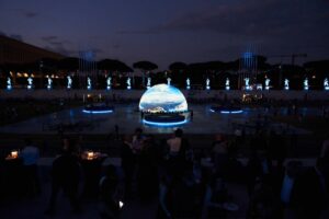 Volvo EX60 Roma igloo